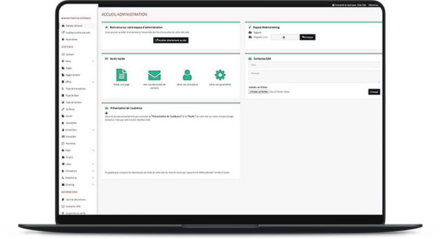 Notre CMS